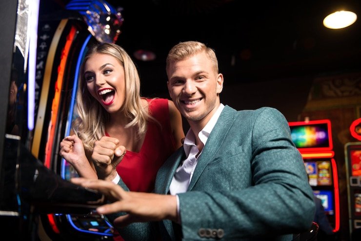 Tampilan meja kasino langsung baccarat mpltoto
